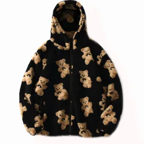 Teddy Bear Sherpa Hoodie