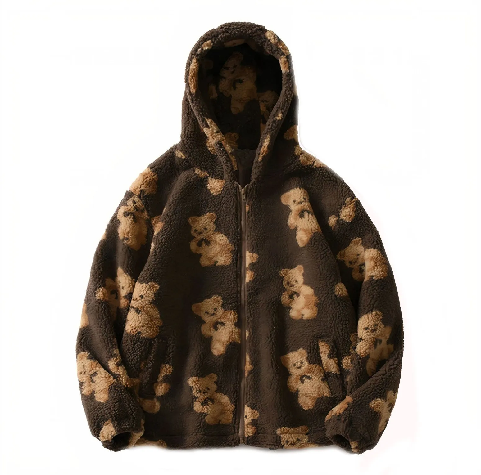 Teddy Bear Sherpa Hoodie