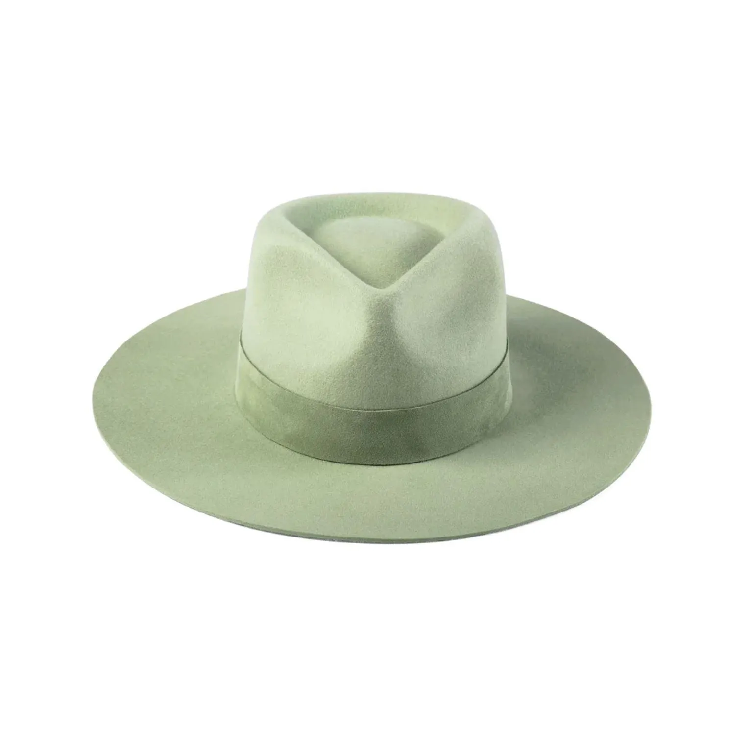 Sage Mirage Wool Fedora Hat