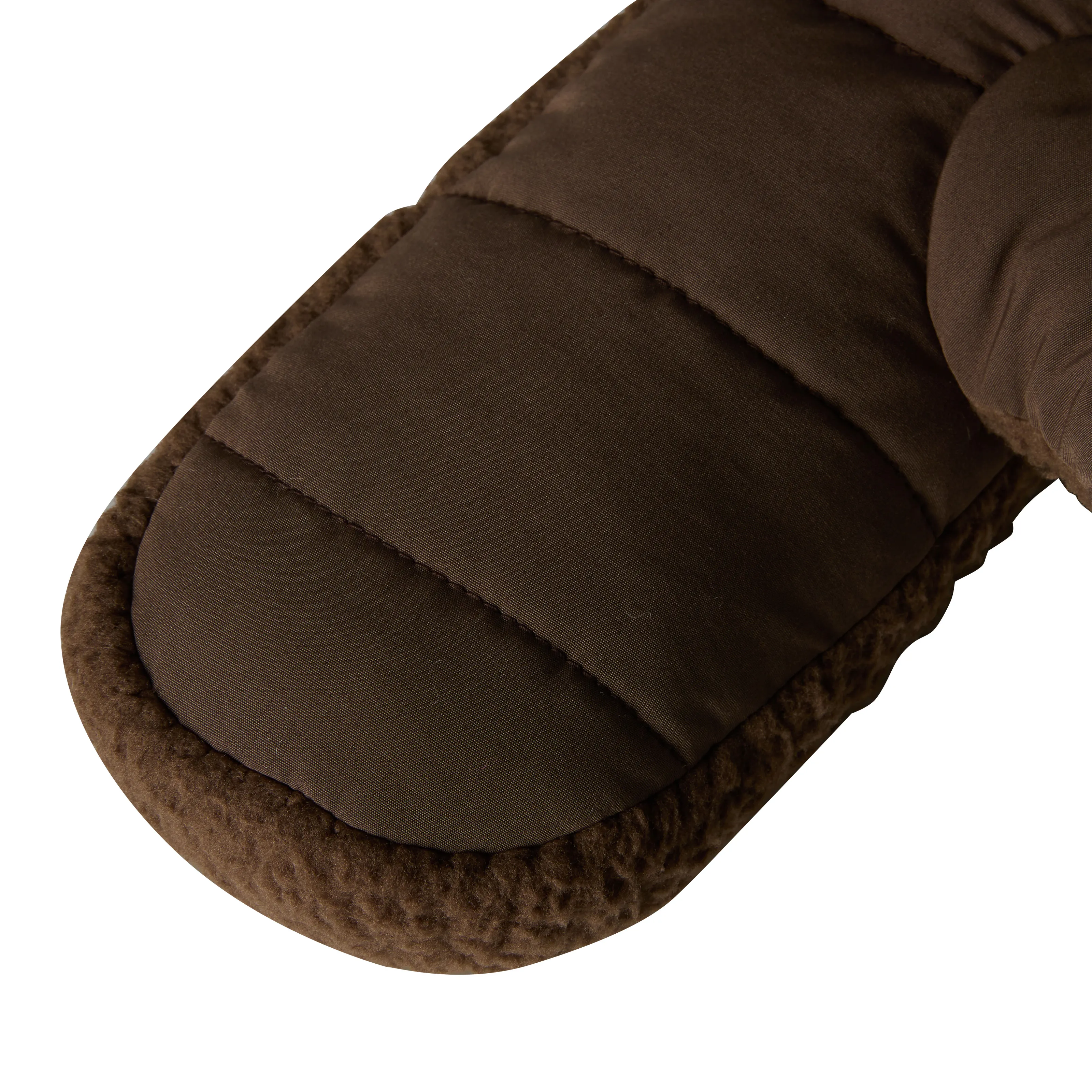 The North Face Cragmont Fleece Mittens in Smokey Brown