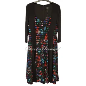 Style 78529-7101-90 Tia Dress (Black / Multi)