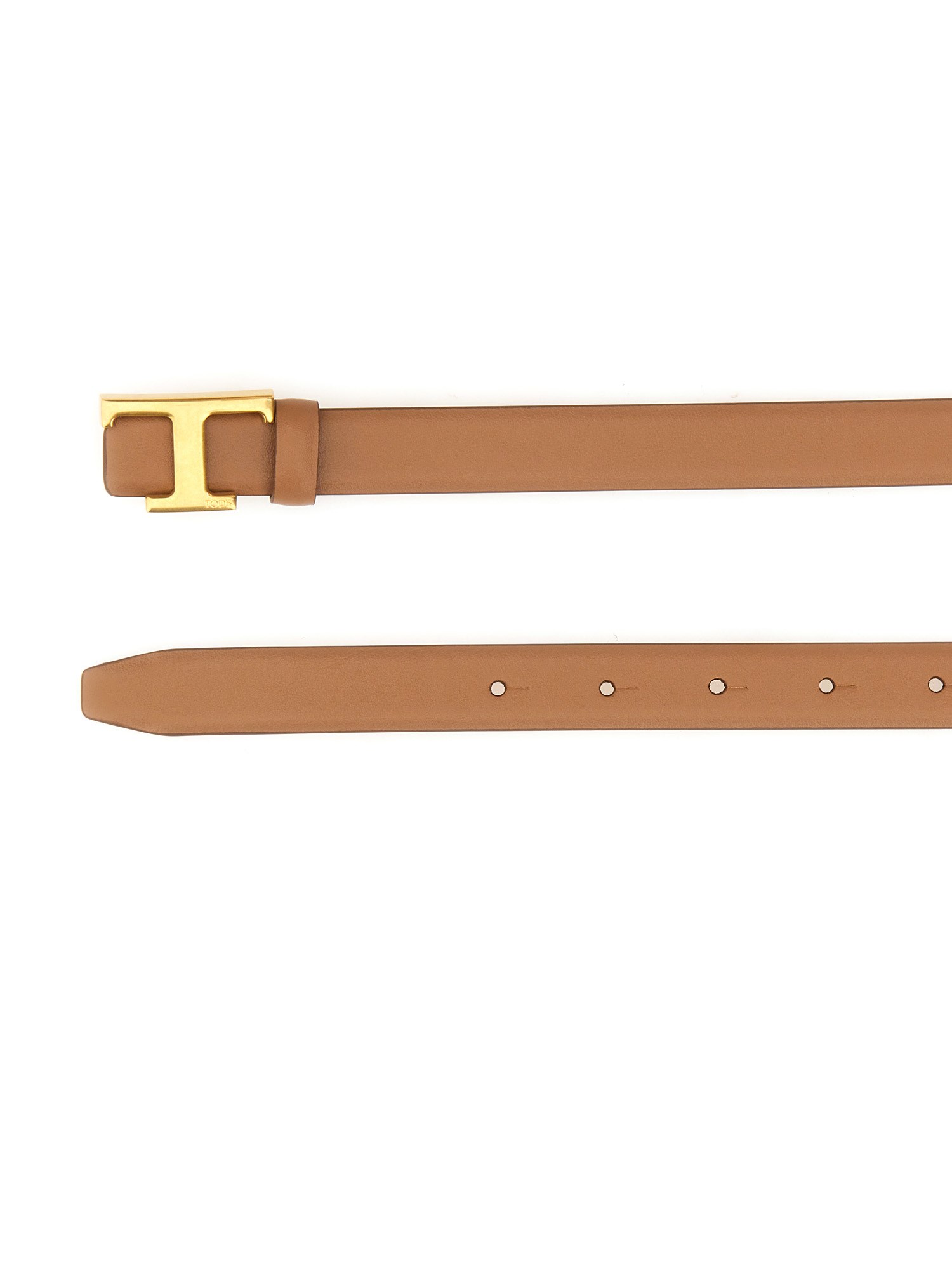 TOD'S REVERSIBLE T TIMELESS Leather Belt