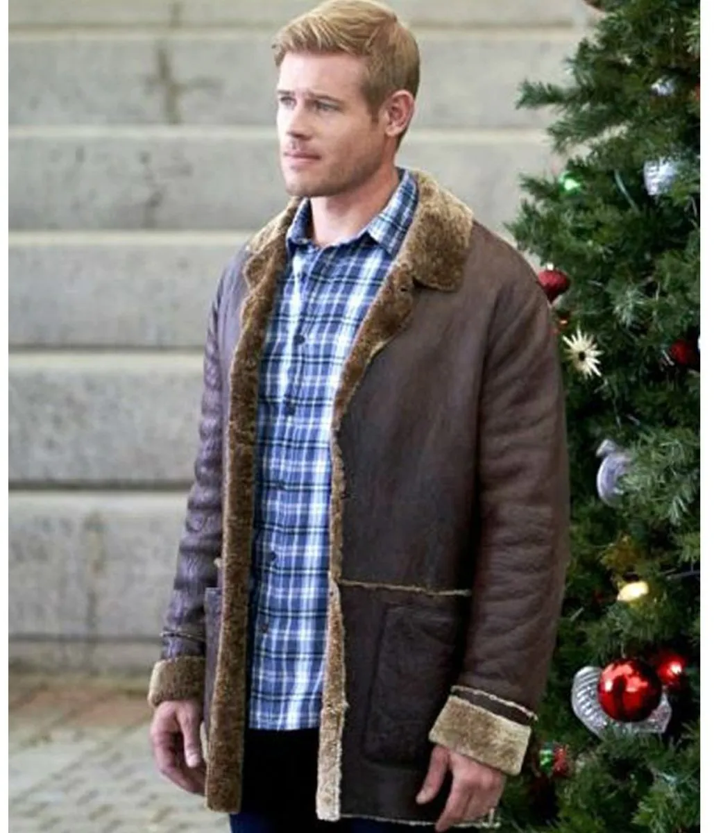 Nostalgic Christmas Shearling Jacket