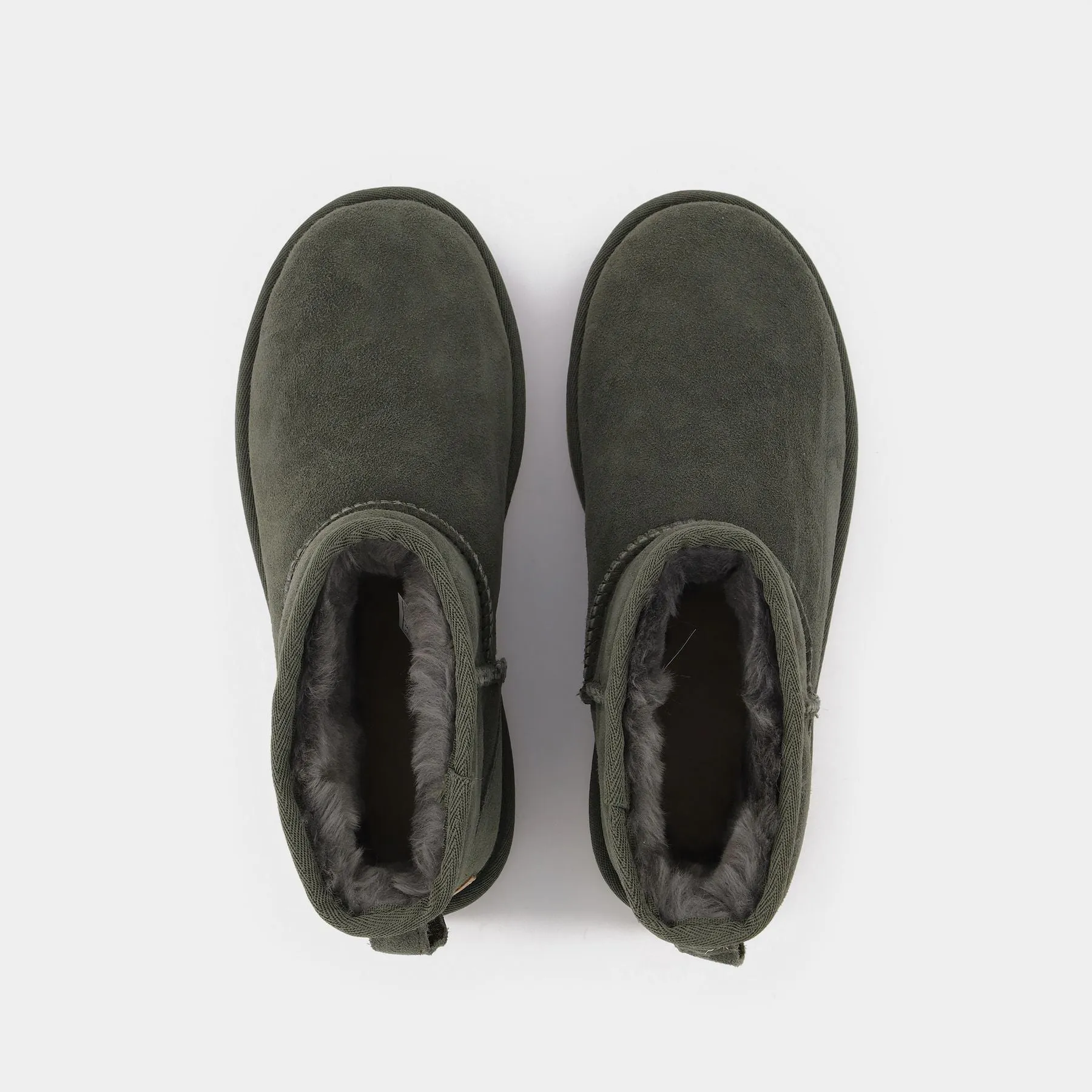 UGG Classic Mini Khaki Shearling