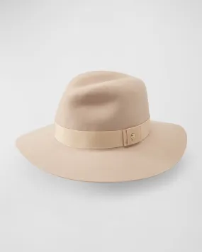 Ultra Fine Wool Fedora Rose Conscious