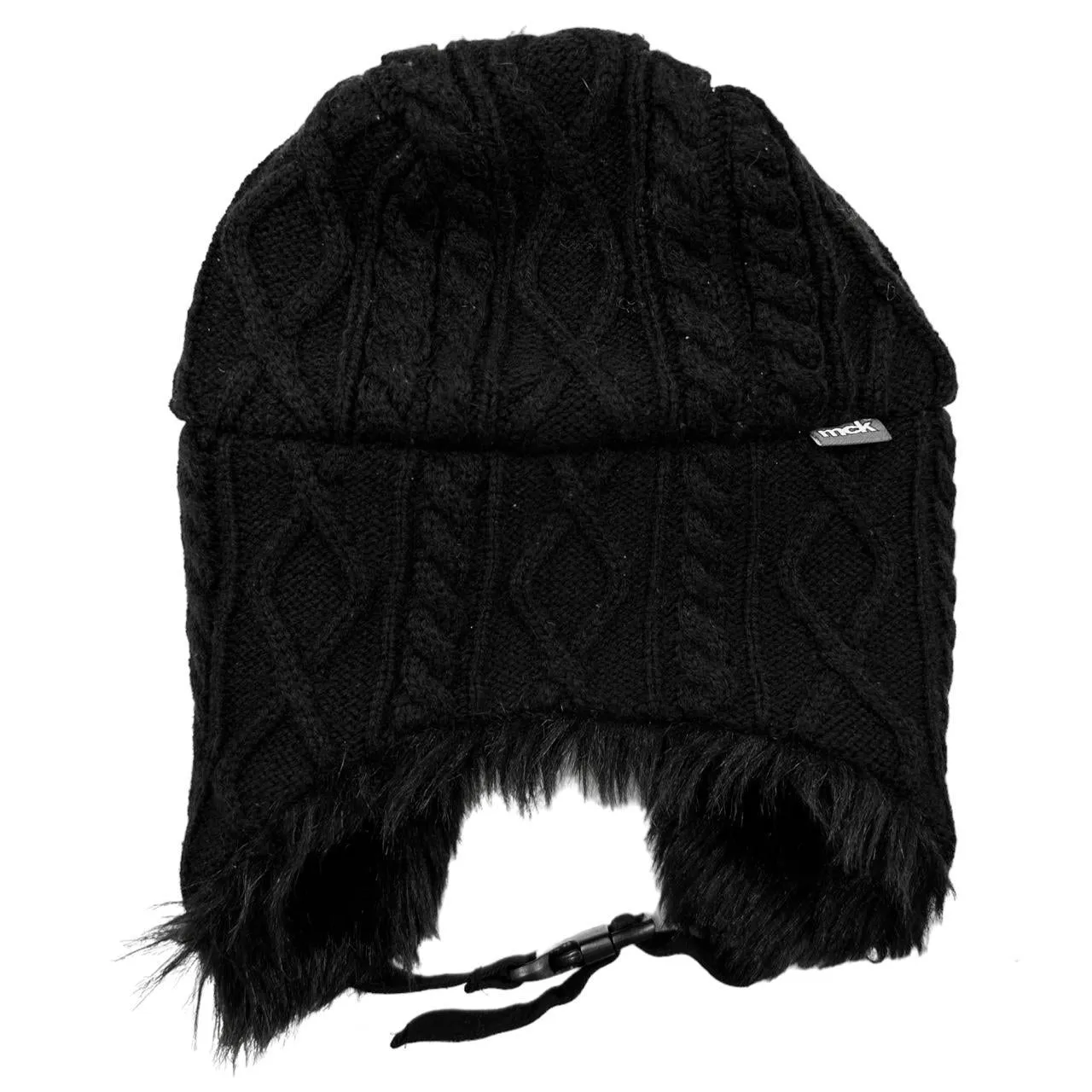 Vintage Knit Trapper Hat