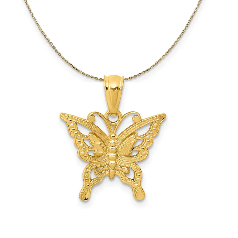 Gold Butterfly Necklace